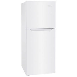Frigidaire 24" 11.6 Cu. Ft. Top Freezer Refrigerator (FFET1222UW) - White