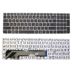 HP Probook 4530S 4535S 4730S Replacement Keyboard With Frame - Us English Layout In Silver
