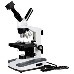 Microscope Composé Deux Côtés 40X-1000X Avec Caméra Intégrée De Walter Products (Ltm404Leddns5)