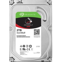 SEAGATE Ironwolf St2000Vn004 2 Tb Hard Drive - SATA (SATA/600) - 3.5" Drive - Internal - 5900Rpm