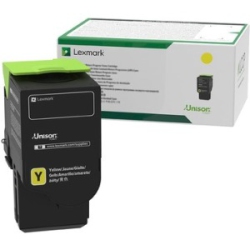 LEXMARK 78C1Uy0 Ultra High Yield Return Program Toner Cartridge In Yellow