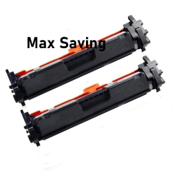 MAX SAVING - 2 Pack Compatible Cf217A Toner Cartridge for HP Cf217A, HP 17A, Cf217A, HP17A Laserjet Pro M102A, M102W, Mfp M130