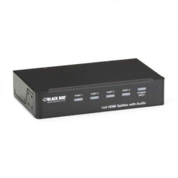 BLACK BOX Box Network Srv 1 X 4 HDMI Splitter With Audio