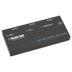 BLACK BOX NETWORK SR Box Network Srv 1 X 2 Dvi-D Splitter With Audio And HDcp