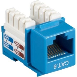 BLACK BOX Cat5E Keystone Jack Value In Blue