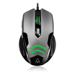 ADESSO Imouse X1 Multi-Color 6-Button Gaming Mouse \w Optical Sensor, Dpi Switch & Led Backlight - Ergonomic, Ambidextrous Design, High Precision