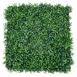 COSTWAY 12 Artificial Hedge Plant Privacy Fence Screen Topiary Decor Wall 20" X 20