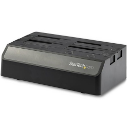 STARTECH 4 Bay SATA 2.5 / 3.5In SSD / HDD Dock - USB 3.1 USB-C / USB-A