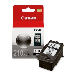 CANON Genuine Pg-210Xl High Yield Ink Cartridge - 2973B001 In Black