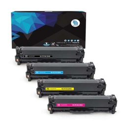 GOTONERS HP New Compatible Cf510A/511/512/c513 (204A) Bcmy Color Toner Set for HP Laserjet M154A/m154Nw/m180Nw/m180/m180N/m181
