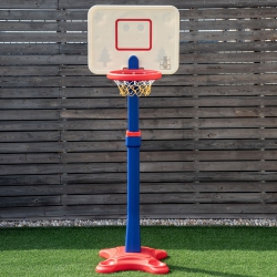 COSTWAY Kids Children Basketball Hoop Stand Adjustable Height Indoor Outdoor Sports