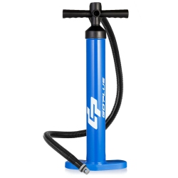 COSTWAY Goplus Sup Hand Pump Max 29 Psi Double Action Manual Inflation W/ Gauge