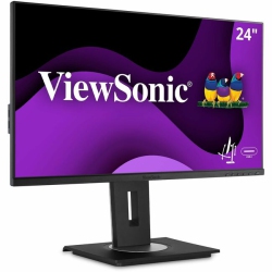 VIEWSONIC Vg2455 24" Ips 1080P Monitor With USB 3.1 Type C HDMI Displayport VGA And 40 Degree Tilt Ergonomics