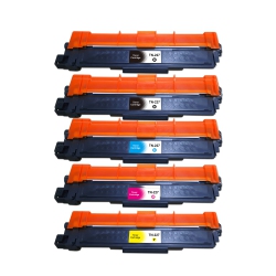 MAX SAVING 5 Pack (2K, C, M, Y) Compatible Tn227 Toner Cartridge (High Yield) for Brother Tn-227, Mfc3750, Mfc3770, Mfc3710, Tn223