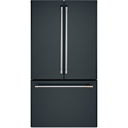 Café 36" 23.1 Cu. Ft. Counter-Depth French Door Refrigerator (CWE23SP3MD1) - Matte Black