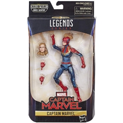 MARVEL Legends Captain 6 Inch Action Figure Kree Sentry Series - Captain In Uniform