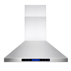 ROXON 900 Cfm 30 Inches Range Hood Stainless Steel Wall Mounted Kitchen Exhaust Fan Style Rxn-W17-30