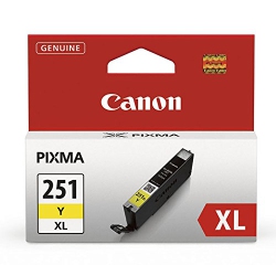 CANON Genuine Cli-251Xl Ink Tank In Yellow