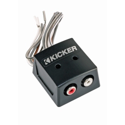KICKER Kisloc 2-Channel K-Series Speaker Cable to Rca Adapter With Line Out Converter