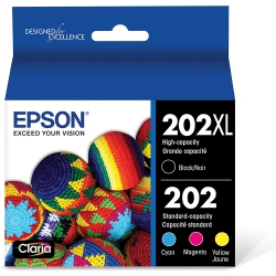 EPSON T202Xl + Standard Colors In Black