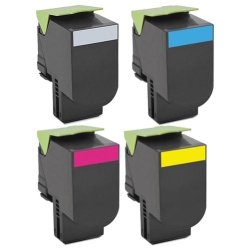 SUPERINK Compatible Lexmark Cx310 / Cx410 / Cx510 Toner Combo By