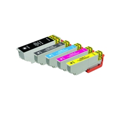 SUPERINK Compatible Epson T410Xl Inkjet / Ink Cartridge 5PCs Combo High Yield Bk/pbk/c/m/y By
