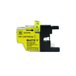 SUPERINK Compatible Brother Lc75 Ink Cartridge By In Yellow