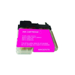 SUPERINK Compatible Brother Lc61M Inkjet Cartridge By In Magenta
