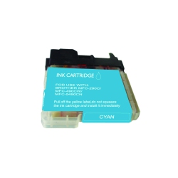 SUPERINK Compatible Brother Lc61C Inkjet Cartridge By In Cyan