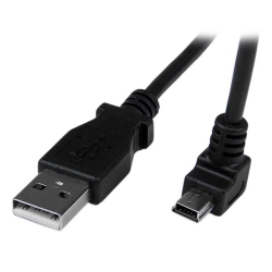 STARTECH.COM Startech Mini USB Cable - A to Down Angle Mini B