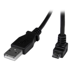 STARTECH Micro USB Cable - A to Down Angle Micro B