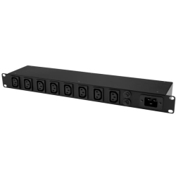 STARTECH 8-Port Rack-Mount Pdu - C13 Outlets - 16A - Na Power Cord - 1U