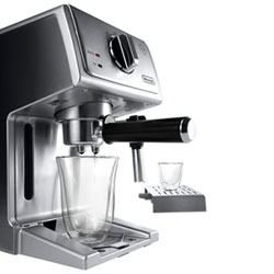 De'Longhi Manual Espresso & Cappuccino Machine - Silver De'Longhi Manual Espresso & Cappuccino Machine - Silver