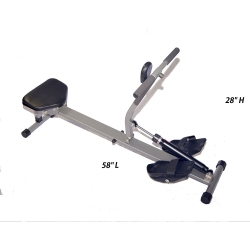 IRON JACK X Factor Rowing Machine 10 Minutes Exercise Abs Back Shoulder Leg 12 Levels Full Workout Exercise