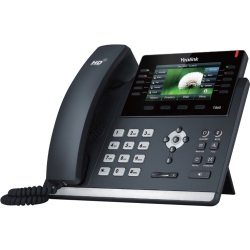 YEALINK NETWORK Yealink Sip-T46S Ip Phone - Cable - Wall Mountable, Desktop - - Voip - Caller Id - Speakerpho In Black