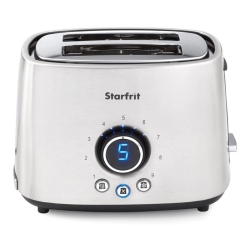 STARFRIT 2-Slice Stainless Steel Toaster