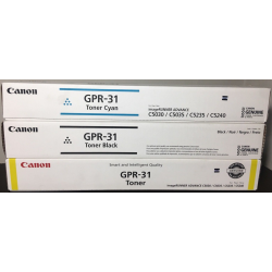 CANON Gpr-31 / 2802B003Aa/ 2798B003Aa/ 2794B003Aa. Genuine Toner (Combo). for Imagerunner C5030, C5035 (Bcmy)