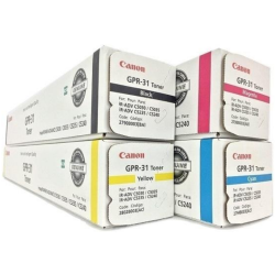 CANON Gpr-31 |2790B003Aa|2802B003Aa| 2798B003Aa|2794B003Aa. Genuine Toner (Combo). for Imagerunner C5030, C5035 (Bcmy)