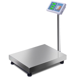 COSTWAY 660Lbs Weight Computing Digital Floor Platform Scale Postal Shipping Mailing