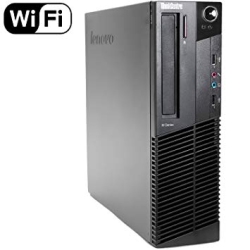 LENOVO Refurbished (Good) - M92P Sff I5 3470 8GB 480SSD DVD/rw Win10 Home USB Wifi Bluetooth