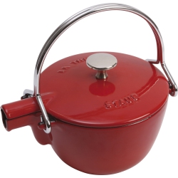 STAUB Cherry Teapot - 1.16 Qt. / 1.1 L In Red