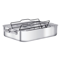 ZWILLING JA HENCKELS Zwilling J.a. Henckels Truclad Series Roaster With Rack - 16" X 20