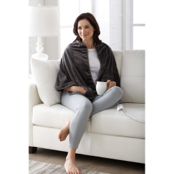 SUNBEAM Luxuriously Soft Heated Shawl