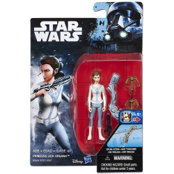STAR WARS Universe 3.75 Inch Action Figure (2017 Wave 1) Rebels - Princess Leia Organa