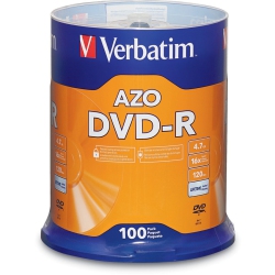 VERBATIM Datalife Plus Printable DVD-R Discs
