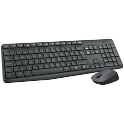 LOGITECH Mk235 Wireless Keyboard And Mouse