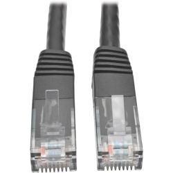 TRIPP LITE Cat6 Gigabit Molded Patch Cable (Rj45 M/m), Black, 10 Ft