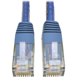 TRIPP LITE Cat6 Gigabit Molded Patch Cable (Rj45 M/m), Blue, 1 Ft