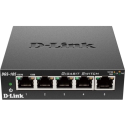 D-LINK Dgs-105 5-Port Desktop Switch