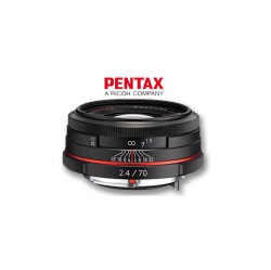 PENTAX 70MM F2.4 HD Da Lens In Black